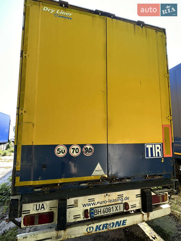 Изотермическая будка Krone SDK 2008 в Черноморске фото 5 Изотермическая будка Krone SDK 2008 в Черноморске