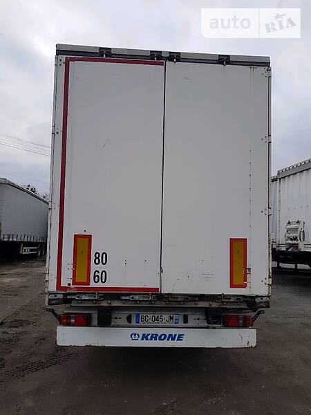 Тентований борт (штора) - напівпричіп Krone SDP 24 2007 в Радехові