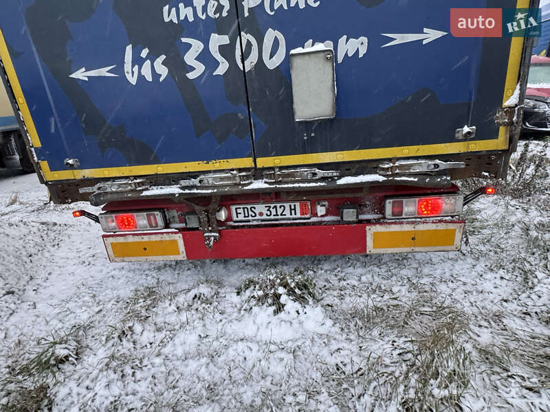 Тентованный борт (штора) - полуприцеп Krone SDP 24 2015 в 