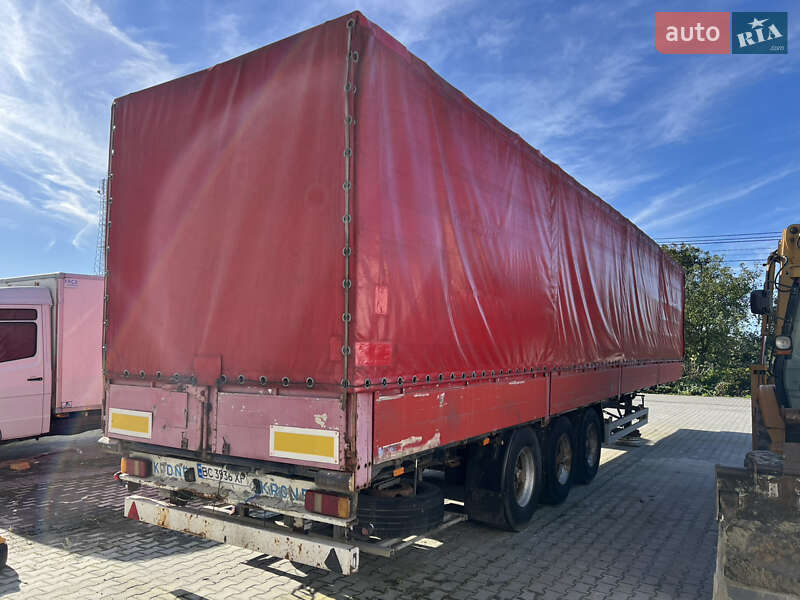 Тентованный борт (штора) - полуприцеп Krone SDP 24 1997 в Львове