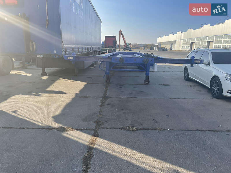 Контейнеровоз полуприцеп Krone SDP 27 2004 в Черноморске фото 6 Контейнеровоз полуприцеп Krone SDP 27 2004 в Черноморске