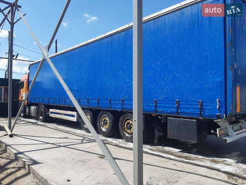Тентованный борт (штора) - полуприцеп Krone SDP 27 2000 в Киеве