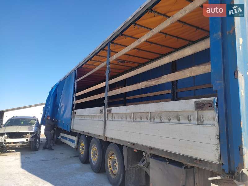 Тентованный борт (штора) - полуприцеп Krone SDP 27 2000 в Киеве
