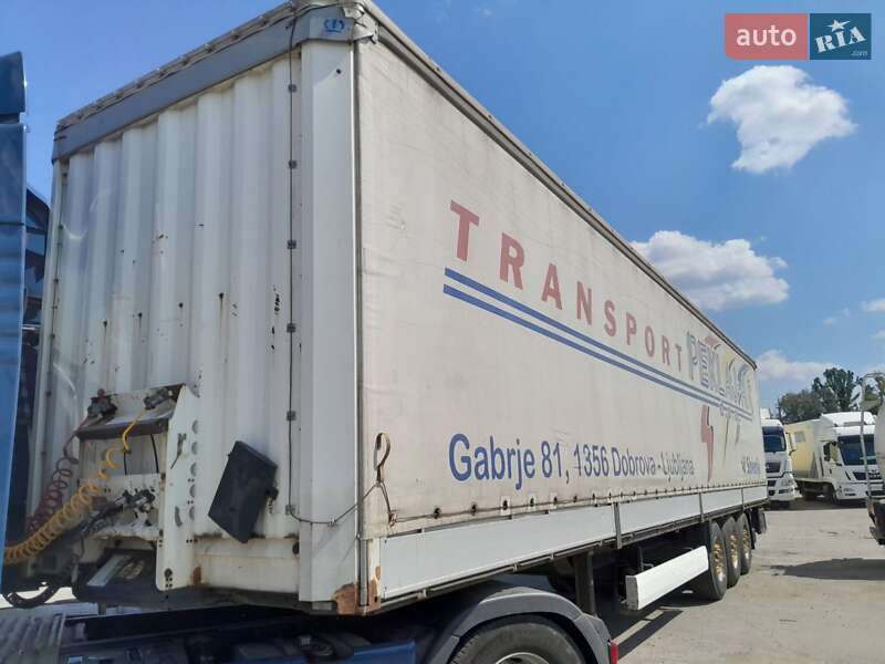Тентованный борт (штора) - полуприцеп Krone SDP 27 2007 в Кременчуге