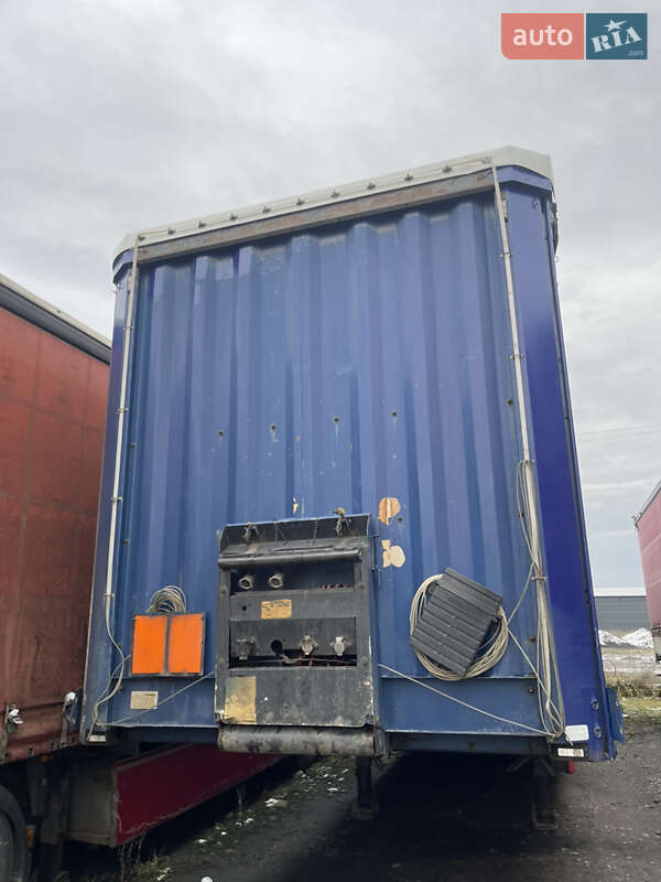 Тентованный борт (штора) - полуприцеп Krone SDP 27 2002 в Ковеле фото 2 Тентованный борт (штора) - полуприцеп Krone SDP 27 2002 в Ковеле