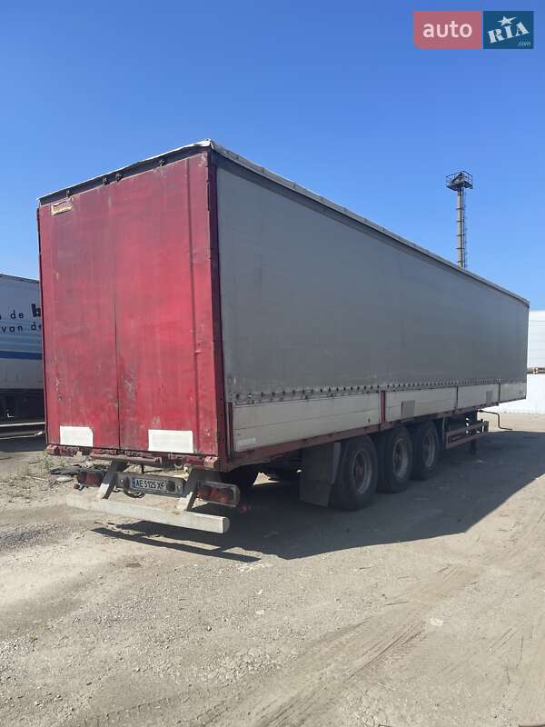 Тентованный борт (штора) - полуприцеп Krone SDP 27 2001 в Днепре