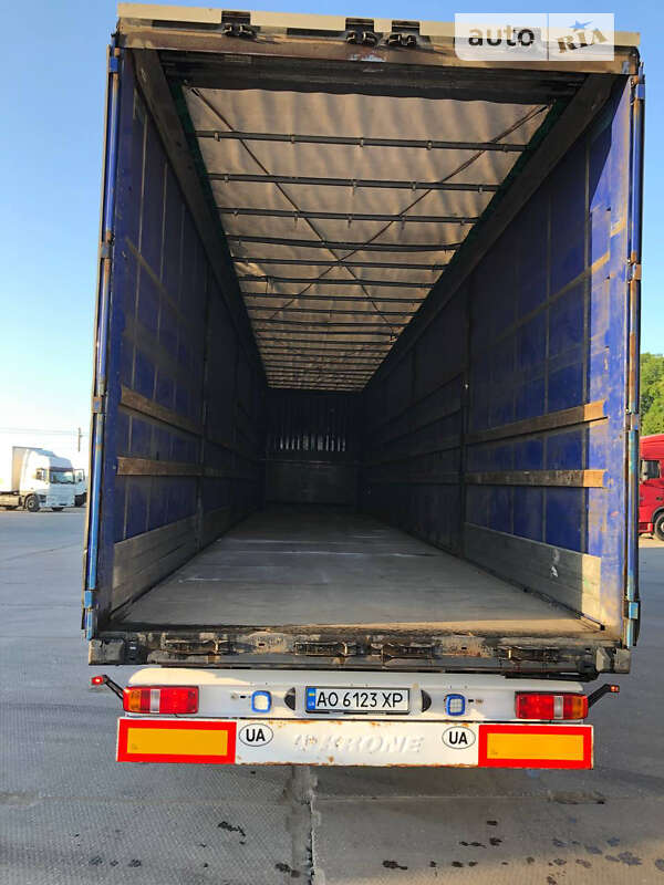 Тентованный борт (штора) - полуприцеп Krone SDP 27 2010 в Хусте