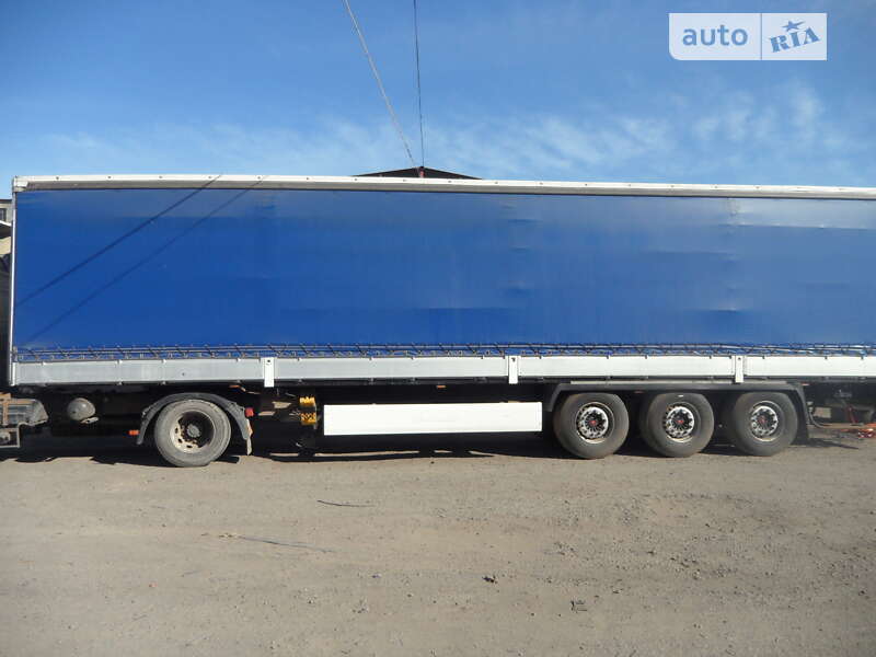 Тентованный борт (штора) - полуприцеп Krone SDP 27 2005 в Одессе