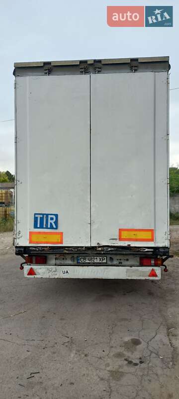 Тентованный борт (штора) - полуприцеп Krone SDP 27 2006 в Чернигове