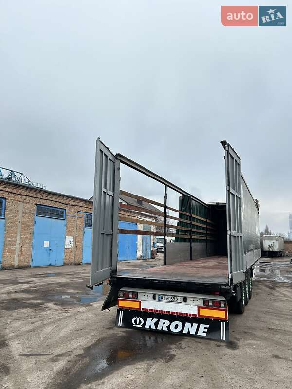 Тентований борт (штора) - напівпричіп Krone SDP 27 2012 в Черкасах