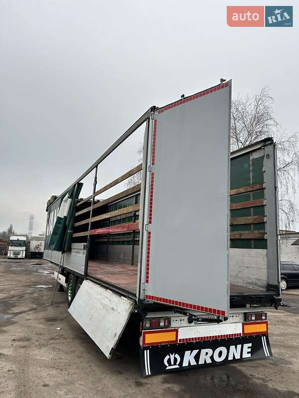 Тентований борт (штора) - напівпричіп Krone SDP 27 2012 в Черкасах