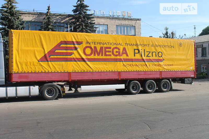 Тентований борт (штора) - напівпричіп Krone SDP 27 2006 в Житомирі