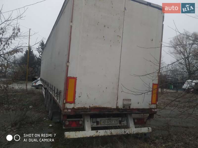 Тентований борт (штора) - напівпричіп Krone SDP 27 1999 в Шаргороді