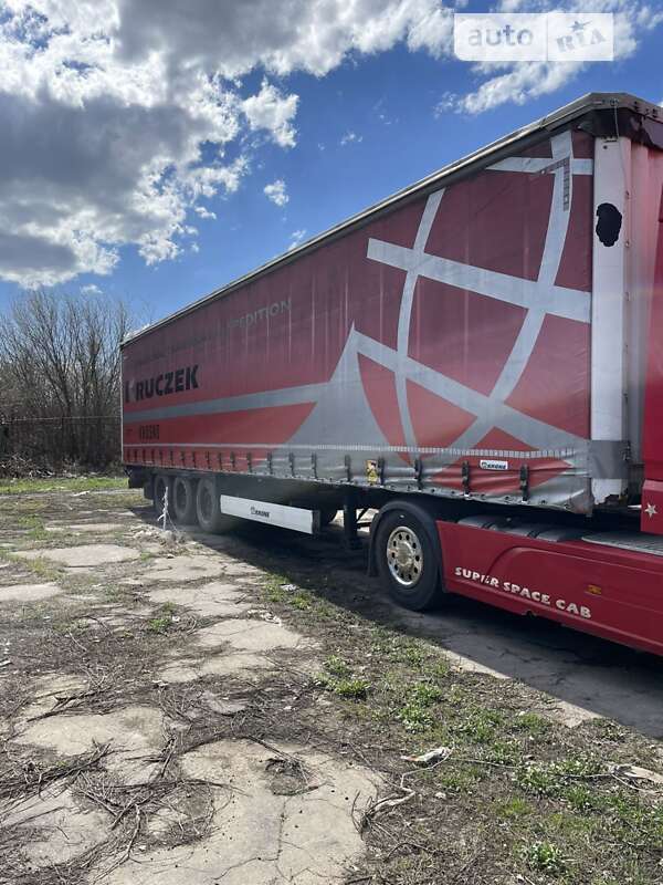 Тентованный борт (штора) - полуприцеп Krone SDP 27 2012 в Одессе