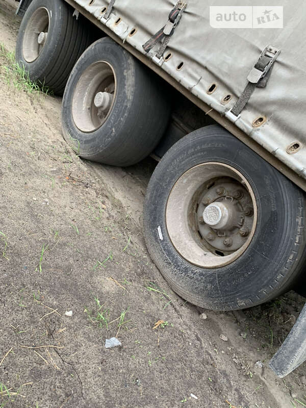 Тентованный борт (штора) - полуприцеп Krone SDP 27 2004 в Броварах