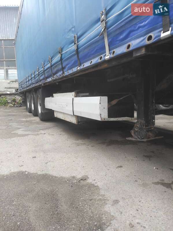 Тентованный борт (штора) - полуприцеп Krone SDP 27 2007 в Каменец-Подольском