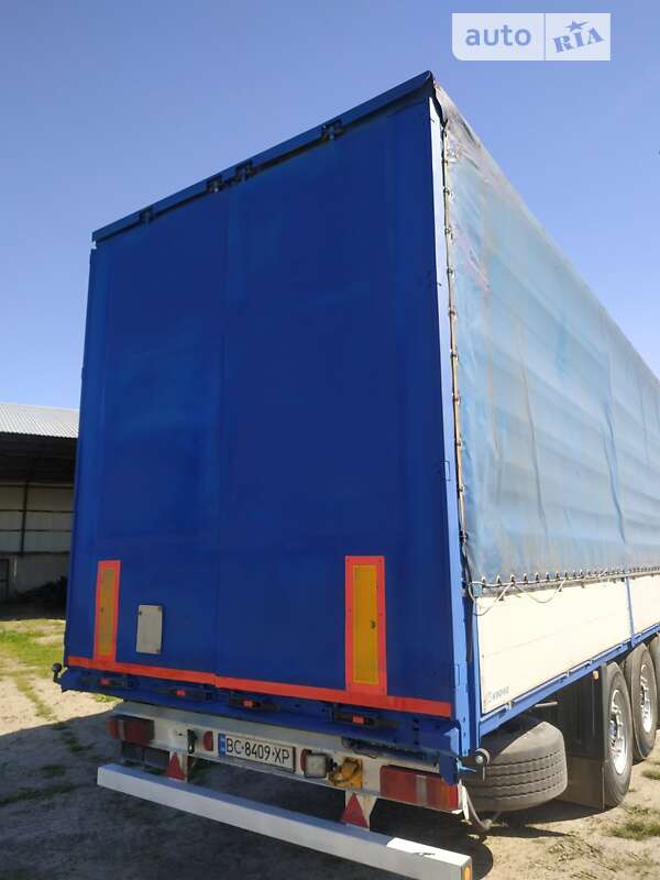 Бортовий напівпричіп Krone SDP 27 2007 в Рава-Руській