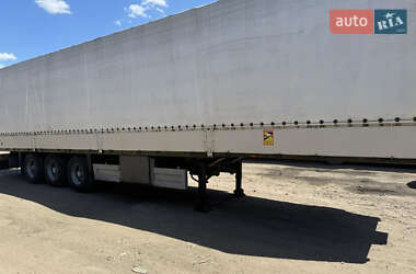 Тентованный борт (штора) - полуприцеп Krone SDP 27 2001 в 
