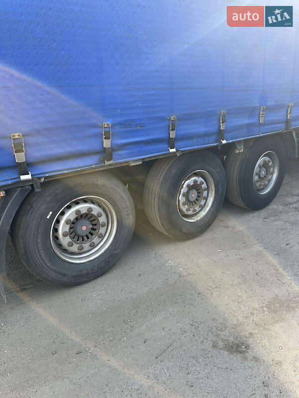 Тентованный борт (штора) - полуприцеп Krone SDP 27 2006 в Черкассах