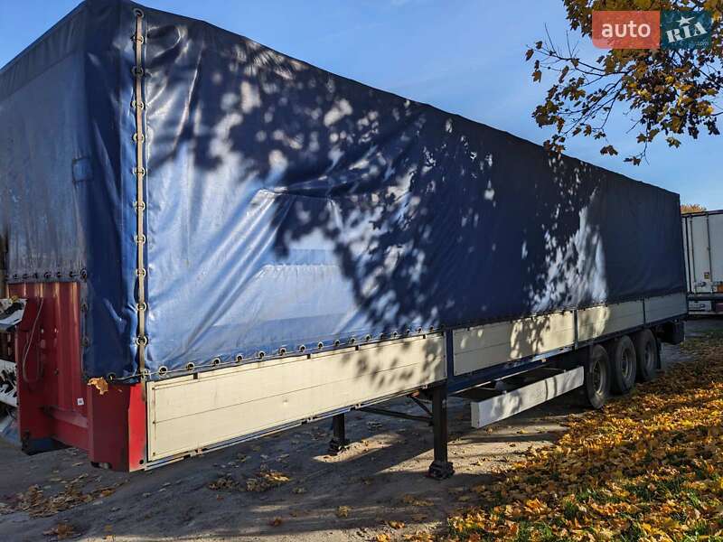 Тентованный борт (штора) - полуприцеп Krone SDP 27 2007 в Львове