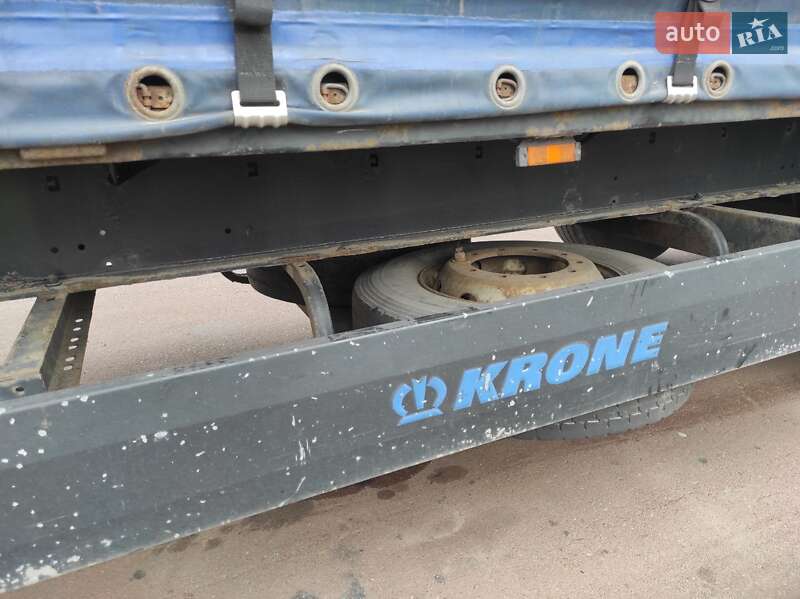 Тентований борт (штора) - напівпричіп Krone SDP 27 2011 в Івано-Франківську
