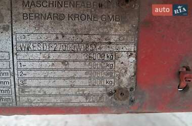 Бортовой полуприцеп Krone SDP 27 1998 в 