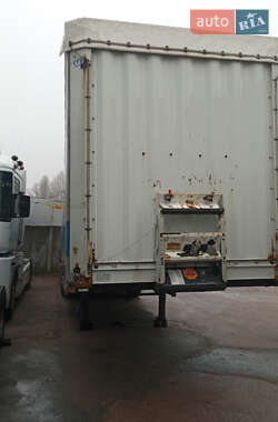 Тентований борт (штора) - напівпричіп Krone SDP 27 2011 в 