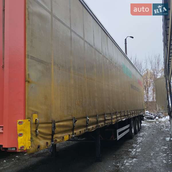 Тентованный борт (штора) - полуприцеп Krone SDP 27 2007 в Харькове фото 2 Тентованный борт (штора) - полуприцеп Krone SDP 27 2007 в Харькове