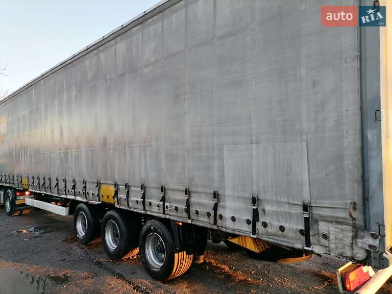 Тентованный борт (штора) - полуприцеп Krone SDP 27 2007 в Полтаве