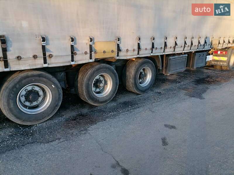 Тентованный борт (штора) - полуприцеп Krone SDP 27 2007 в Полтаве
