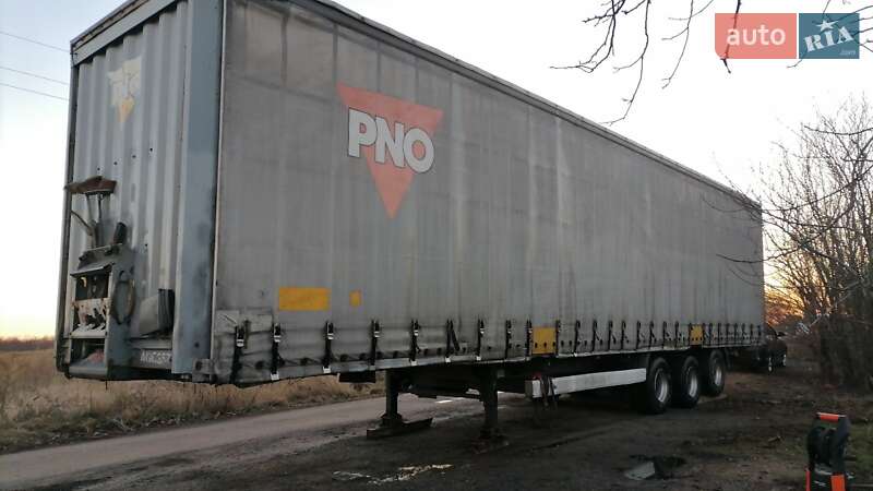 Тентованный борт (штора) - полуприцеп Krone SDP 27 2007 в Полтаве