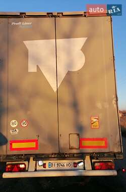 Тентованный борт (штора) - полуприцеп Krone SDP 27 2007 в 