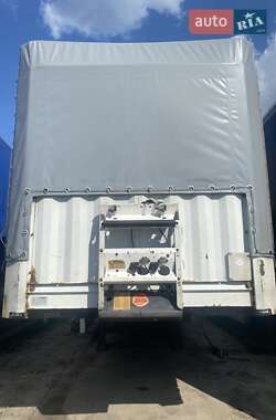 Тентованный борт (штора) - полуприцеп Krone SDP 27 2007 в 