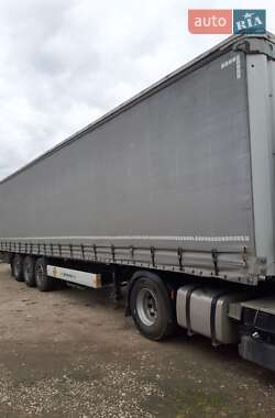 Тентованный борт (штора) - полуприцеп Krone SDP 27 2011 в 