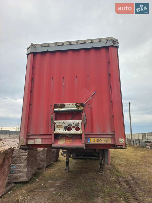 Тентованный борт (штора) - полуприцеп Krone SDP 27 2006 в Сокале