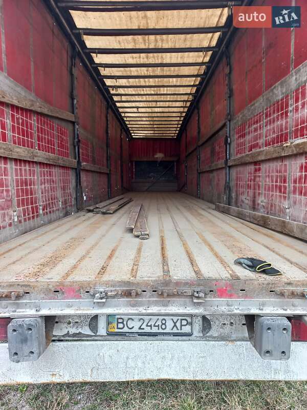 Тентованный борт (штора) - полуприцеп Krone SDP 27 2006 в Сокале