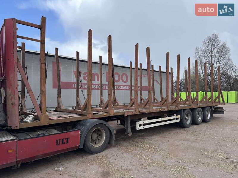 Лесовоз / Сортиментовоз - полуприцеп Krone SDP 27 2000 в 