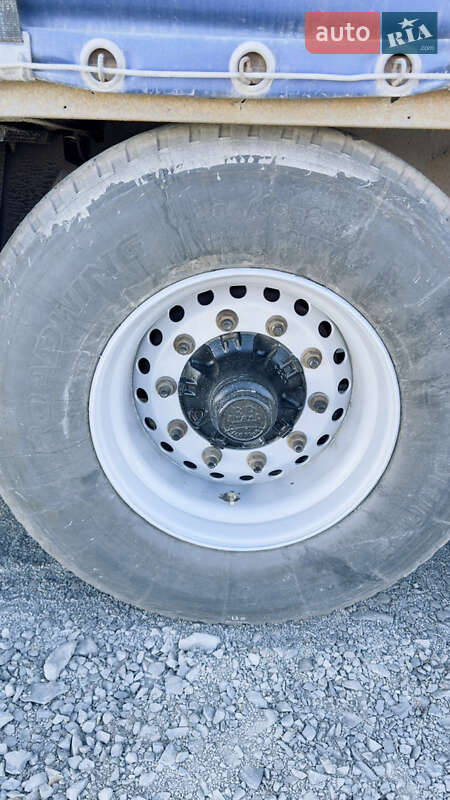 Тентованный борт (штора) - полуприцеп Krone SDP 27 2006 в Маневичах