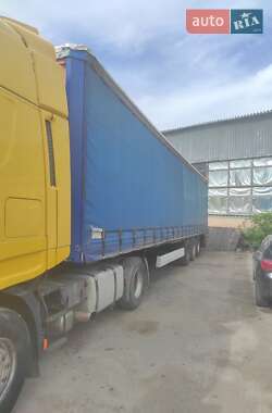 Тентованный борт (штора) - полуприцеп Krone SDP 27 2007 в Каменец-Подольском