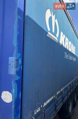 Тентованный борт (штора) - полуприцеп Krone SDP 27 2005 в 