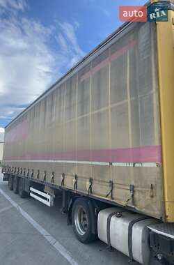Тентованный борт (штора) - полуприцеп Krone SDP 27 2002 в 