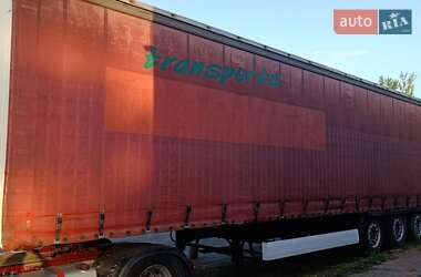Тентованный борт (штора) - полуприцеп Krone SDP 27 2005 в 