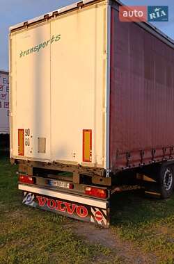 Тентованный борт (штора) - полуприцеп Krone SDP 27 2005 в 