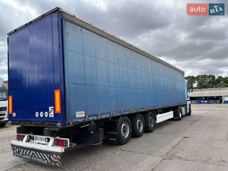Тентованный борт (штора) - полуприцеп Krone SDP 27 2002 в Одессе