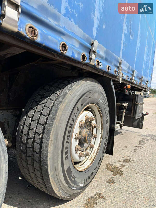 Тентованный борт (штора) - полуприцеп Krone SDP 27 2002 в Одессе