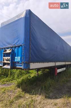 Тентованный борт (штора) - полуприцеп Krone SDP 27 2007 в 