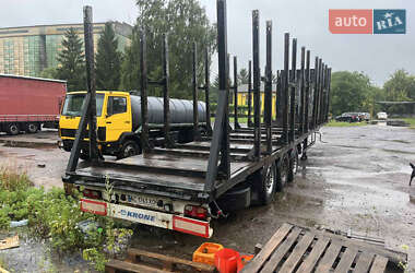Лісовоз / Сортиментовоз - напівпричіп Krone SDP 27 2004 в Луцьку