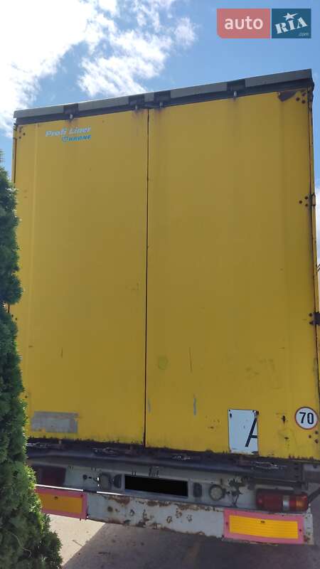 Тентованный борт (штора) - полуприцеп Krone SDP 27 2007 в Киеве