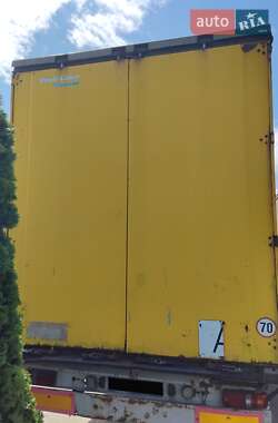 Тентованный борт (штора) - полуприцеп Krone SDP 27 2007 в 