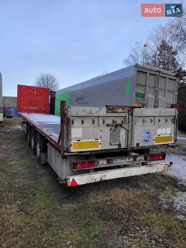 Тентованный борт (штора) - полуприцеп Krone SDP 27 1999 в Кременце фото 7 Тентованный борт (штора) - полуприцеп Krone SDP 27 1999 в Кременце